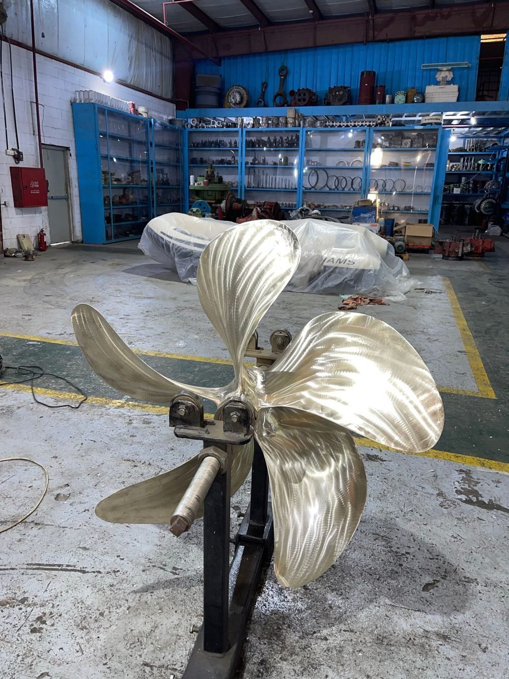 Propeller after repair